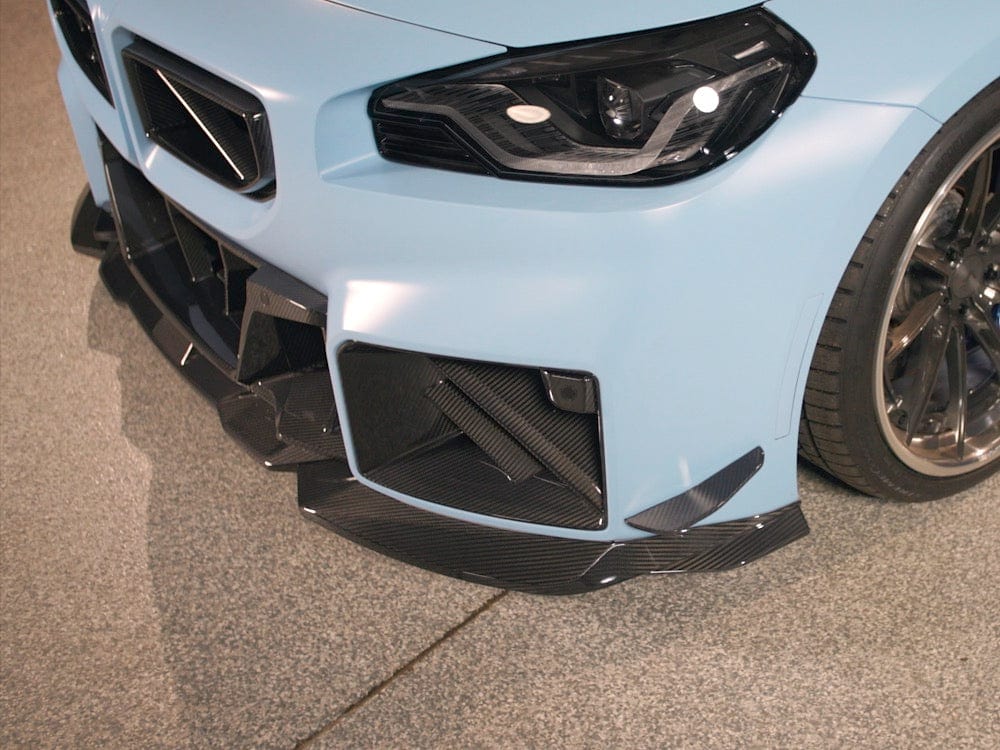 Kies G87 M2 Dry Carbon Fiber 3 Piece Front Lip