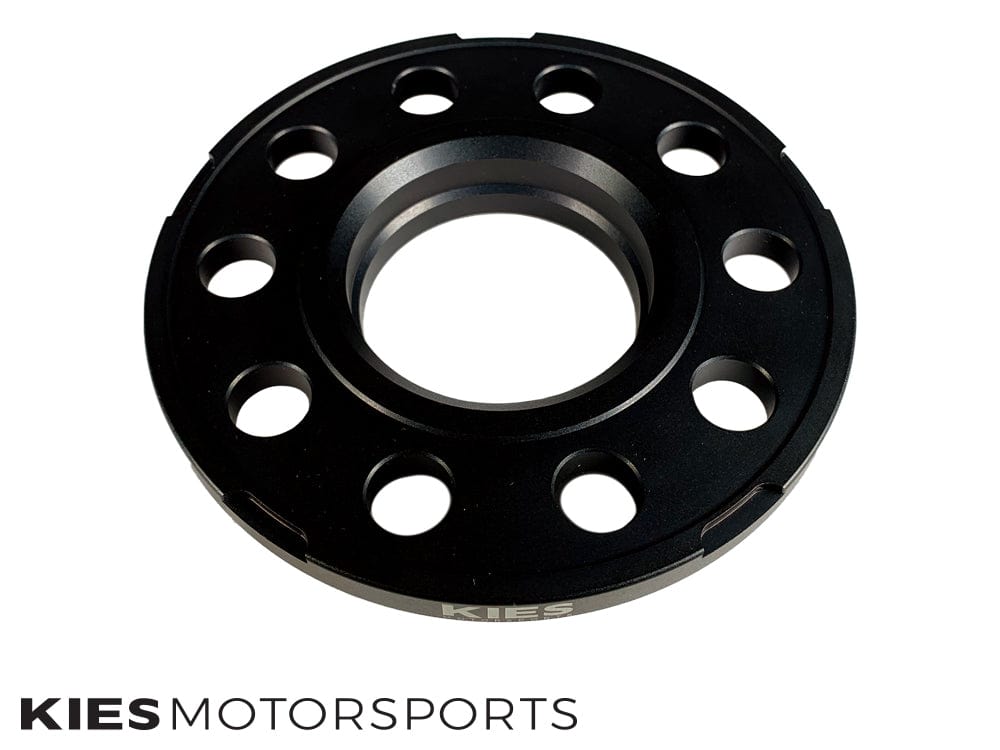 Kies Motorsports (F Series) BMW Wheel Spacers 5 x 120 Black Finish