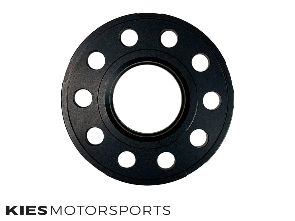 Kies Motorsports (F Series) BMW Wheel Spacers 5 x 120 Black Finish