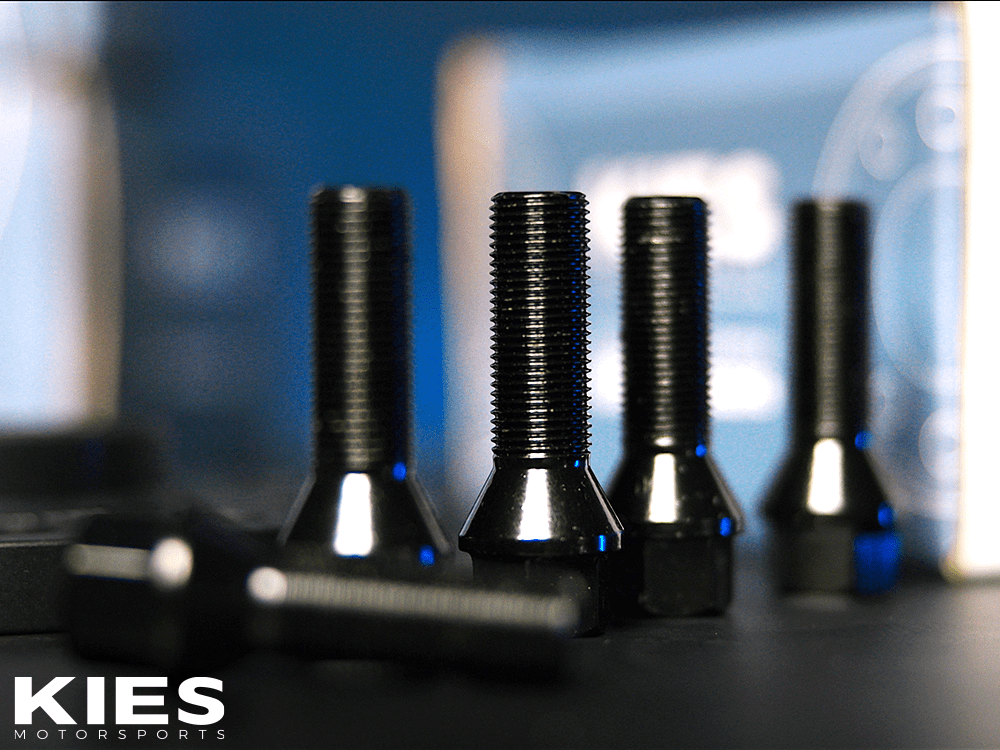 Kies Motorsports (F Series) BMW Wheel Spacers 5 x 120 Black Finish