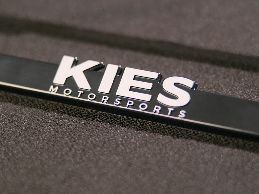 Kies Motorsports License Plate Frame