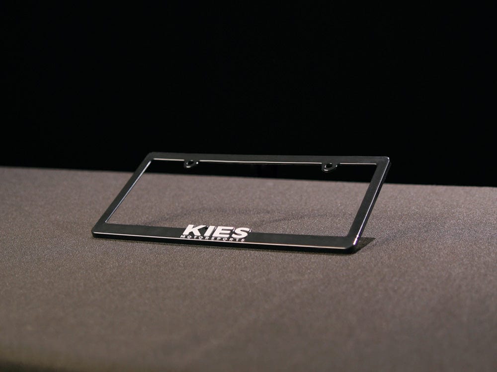 Kies Motorsports License Plate Frame