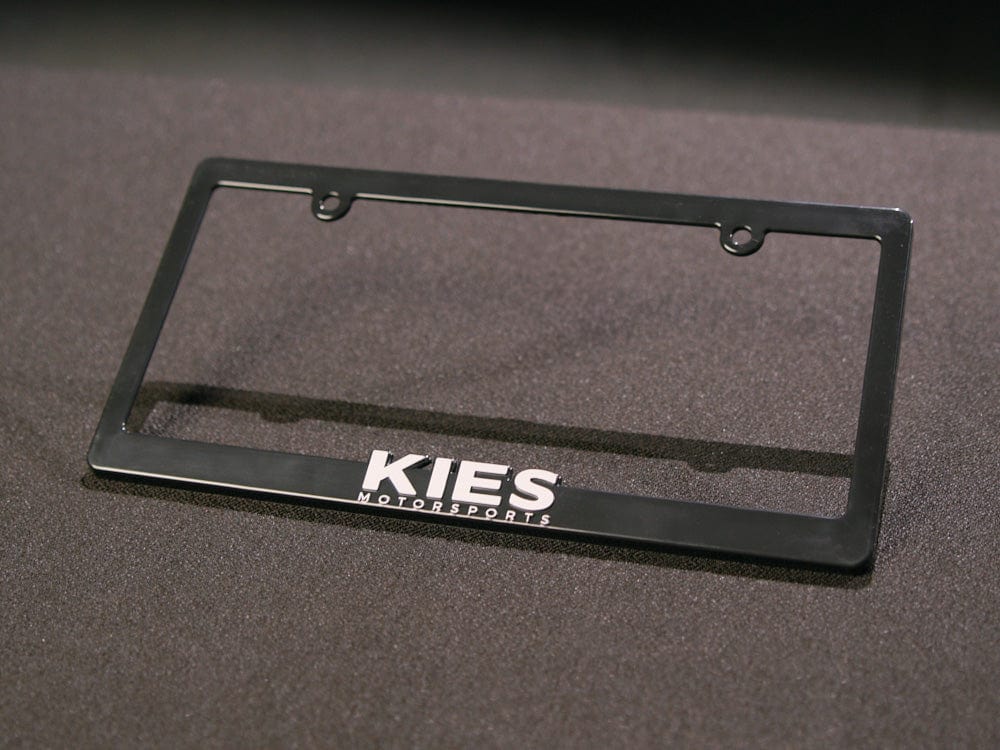 Kies Motorsports License Plate Frame