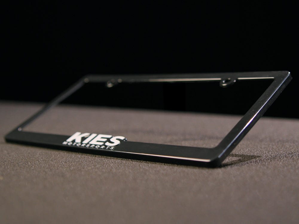 Kies Motorsports License Plate Frame