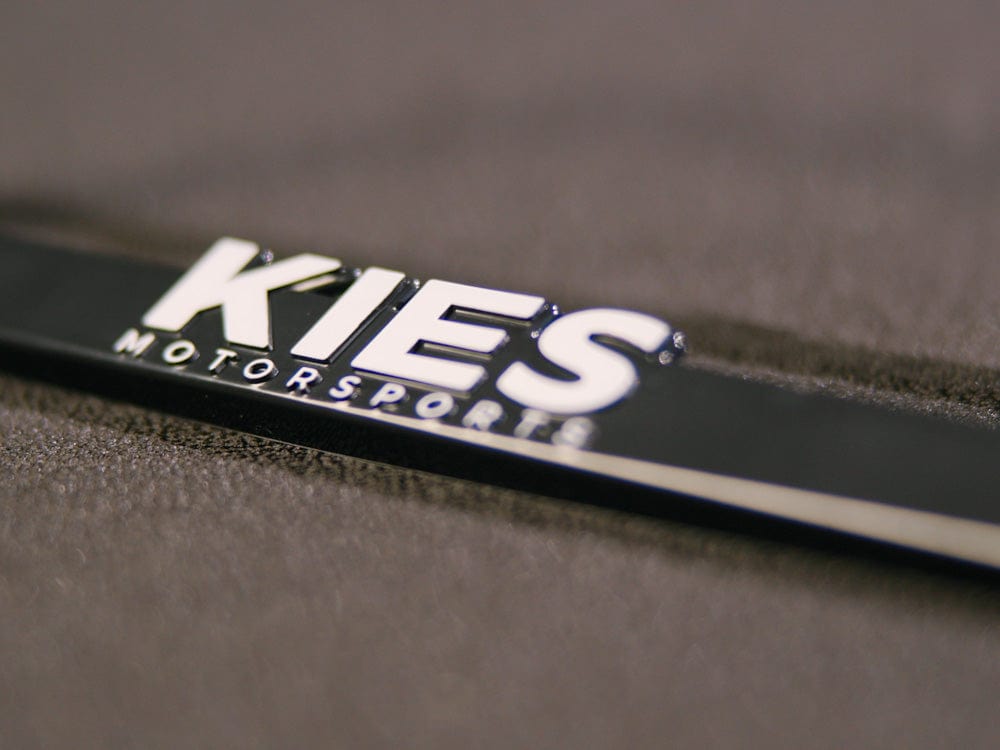 Kies Motorsports License Plate Frame