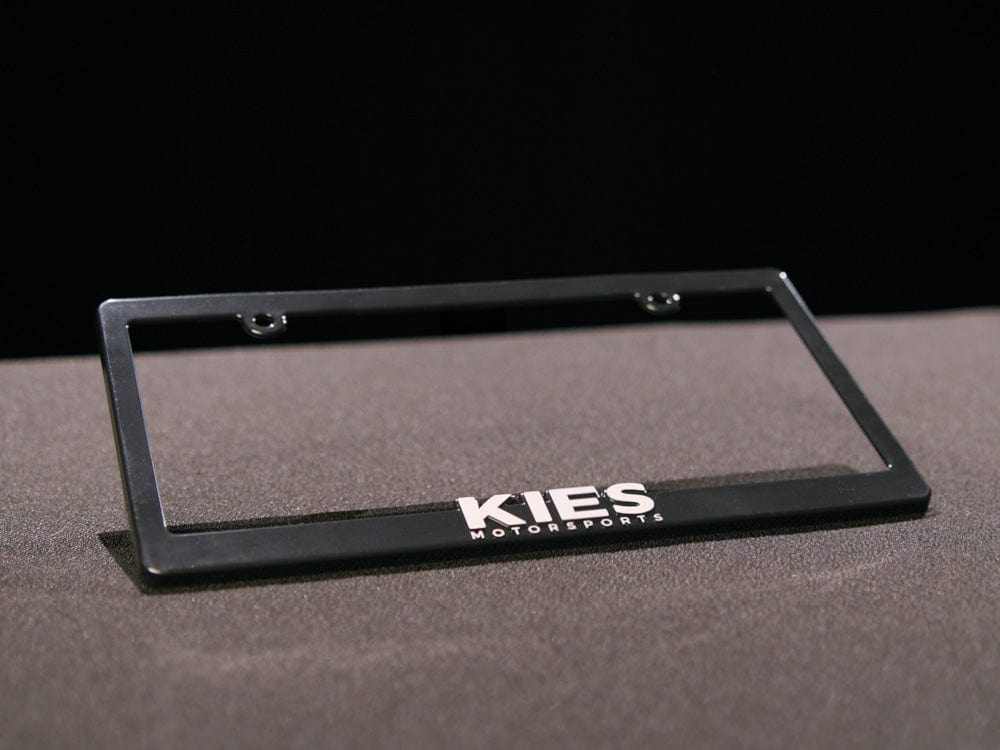 Kies Motorsports License Plate Frame