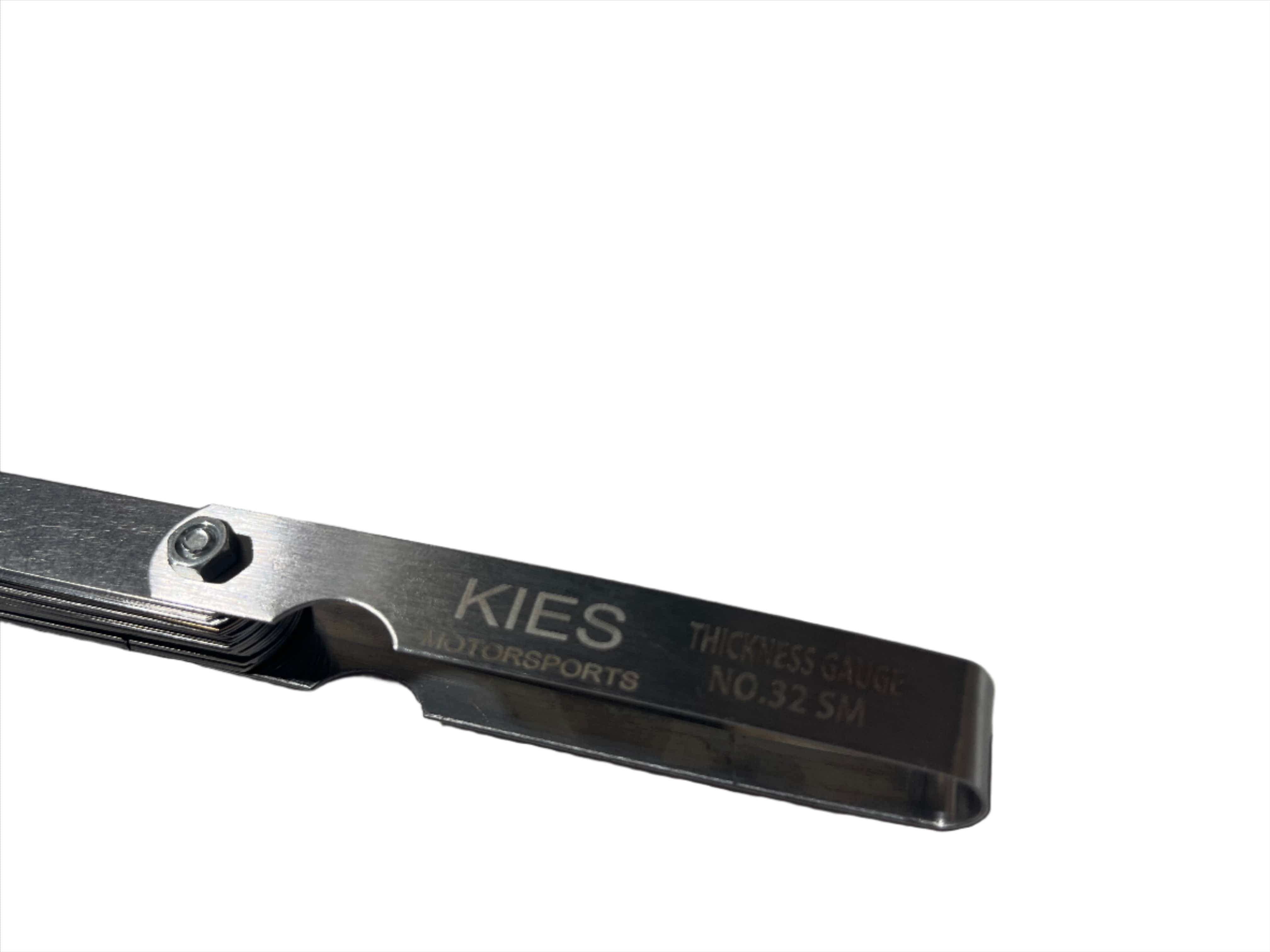 Kies Motorsports Spark Plug Gap Feeler Gauge (32 Blades)