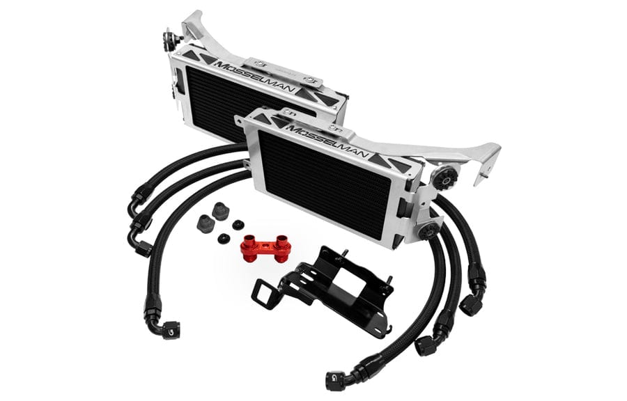 Mosselman Twin Oil Cooler Kit, BMW 1-Series E8X