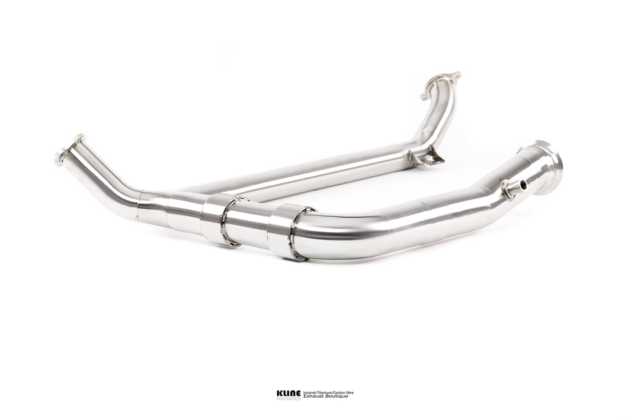 Kline Innovation 100 Cell Cat Downpipes For Porsche 718/718S Cayman