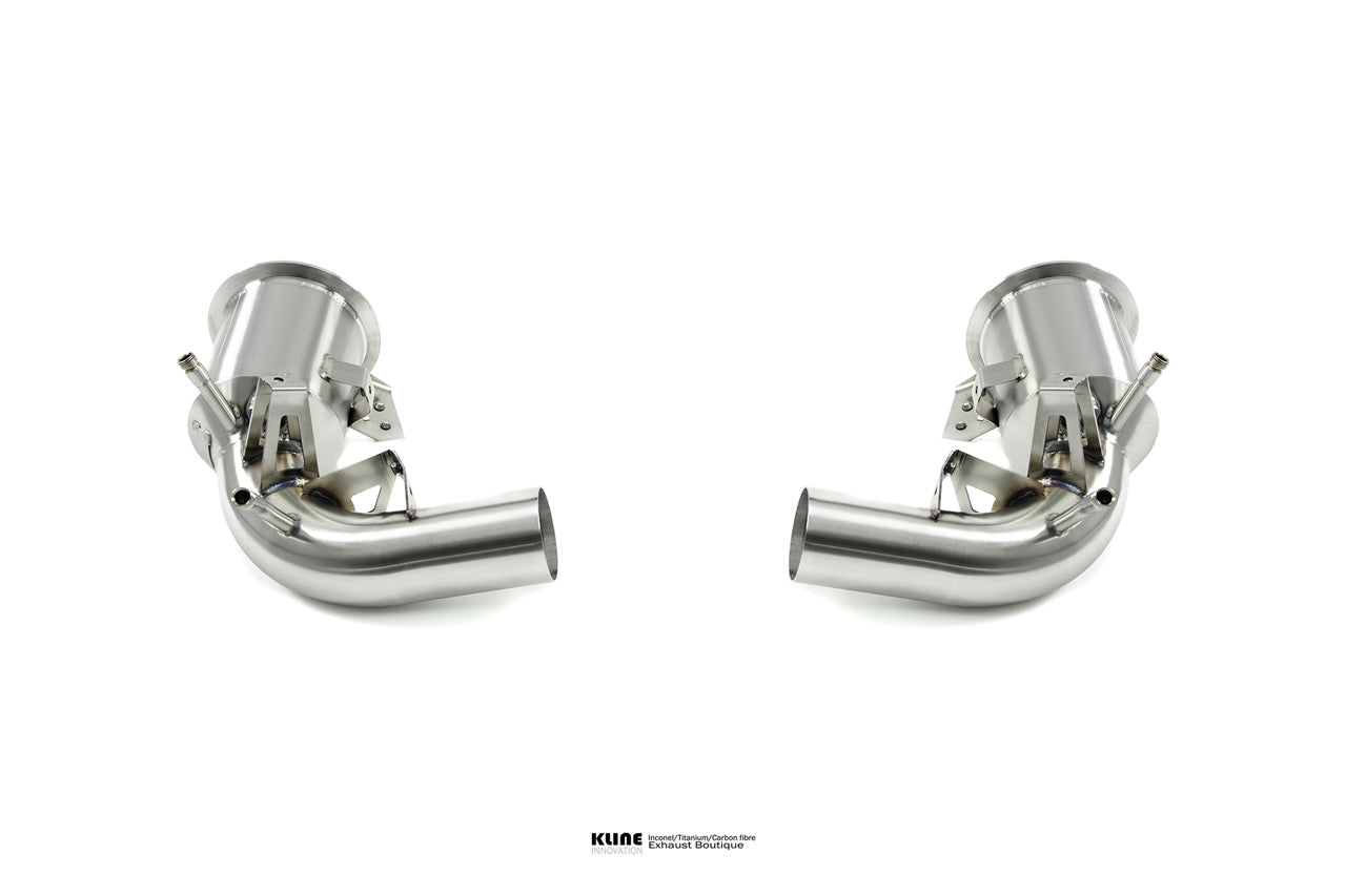 Kline Innovation 100 Cell Cat Pipe Set For Porsche 992 Turbo