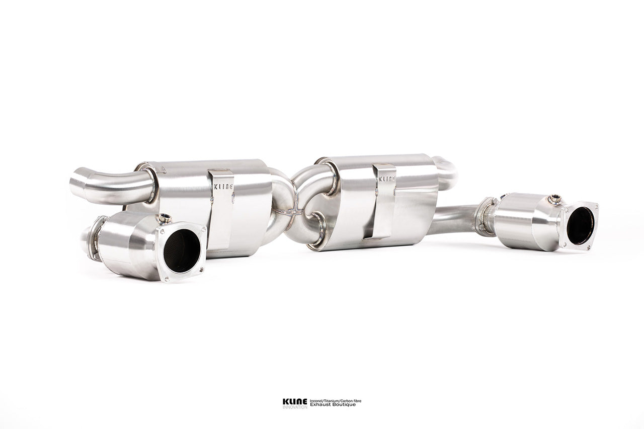 Kline Innovation 100 Cell Cat Pipe Set For Porsche 997 Turbo