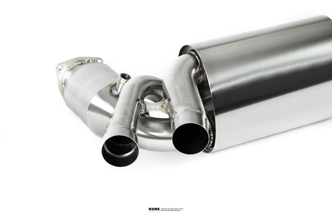 Kline Innovation Exclusive Version Silencer Section For Porsche 991 Turbo (76/70mm)