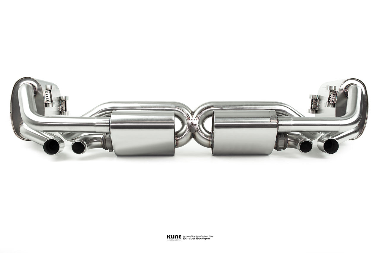 Kline Innovation Valvetronic Exhaust System For Porsche 991 Carrera