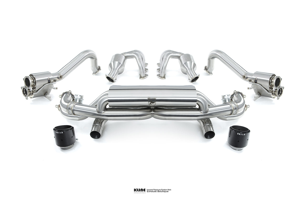 Kline Innovation Valvetronic Rear Exhaust System For Porsche 718GT4/SPYDER