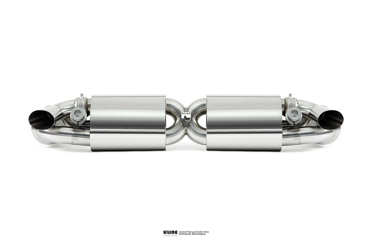 Kline Innovation Valvetronic Silencer Section Exhaust For Porsche 991 GT2RS