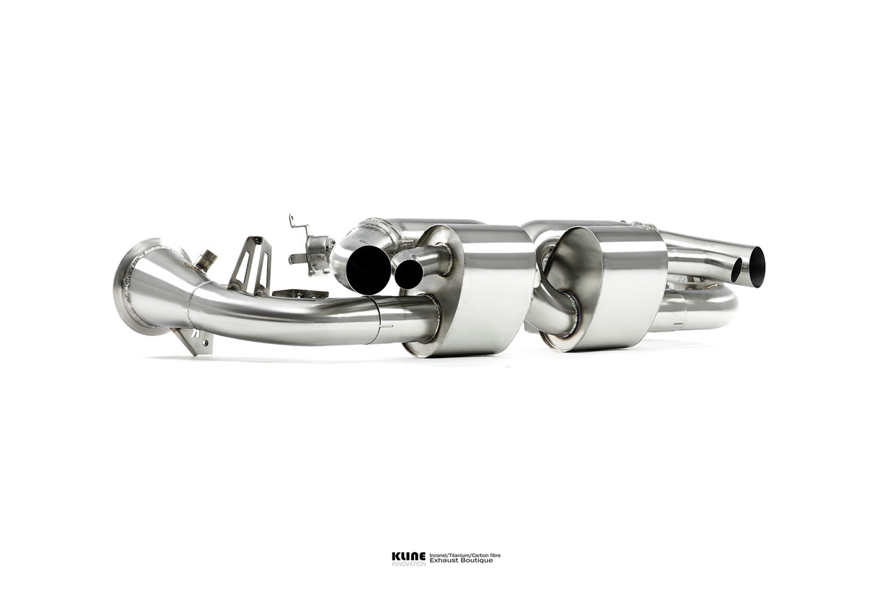 Kline Innovation Valvetronic Silencer Section For Porsche 992 Turbo