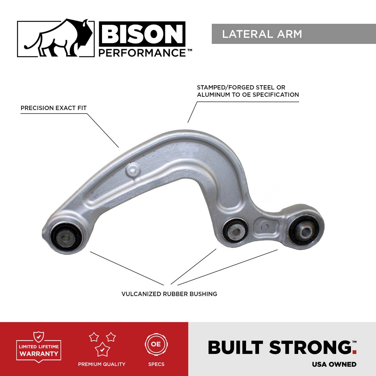 Mercedes Toe Compensator Link – Rear (Passenger Side) 1633500453 1633500653