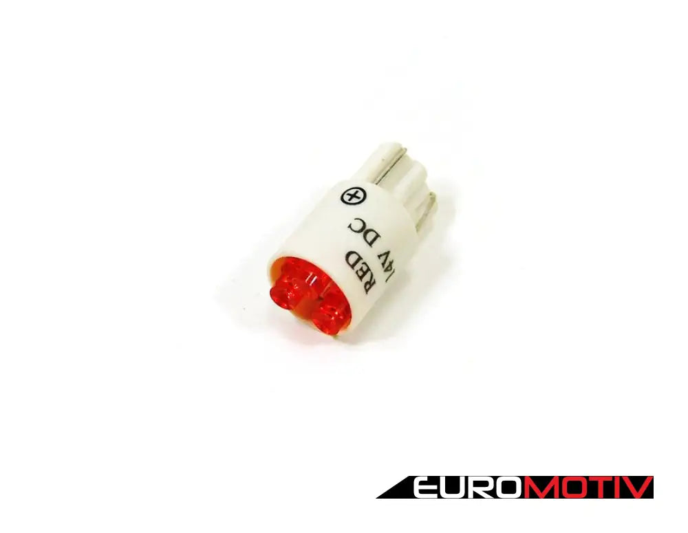 Led Plug In Bulb - Red Priced Each