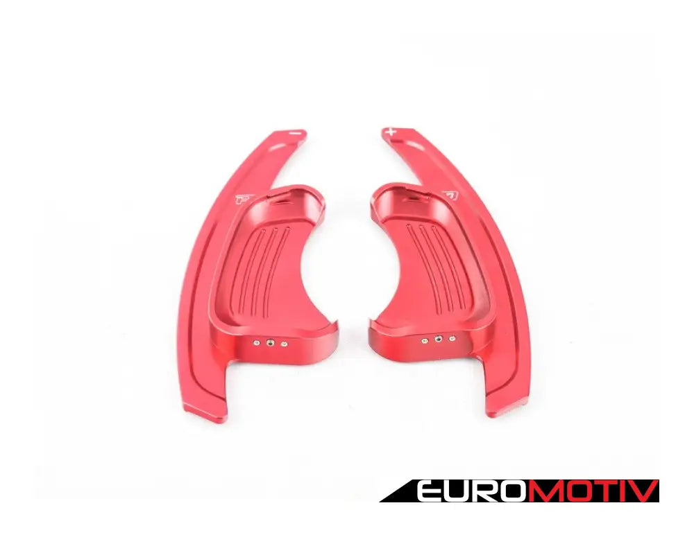 Leyo V2 Billet Paddle Shifter Extensions - Red