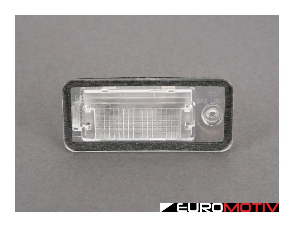 License Plate Light Assembly - Right