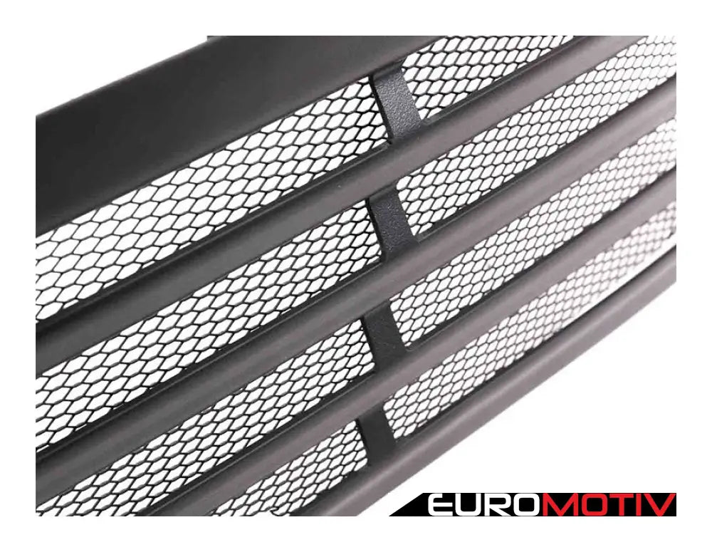 Louvered Rear Decklid Grille - Black Screen