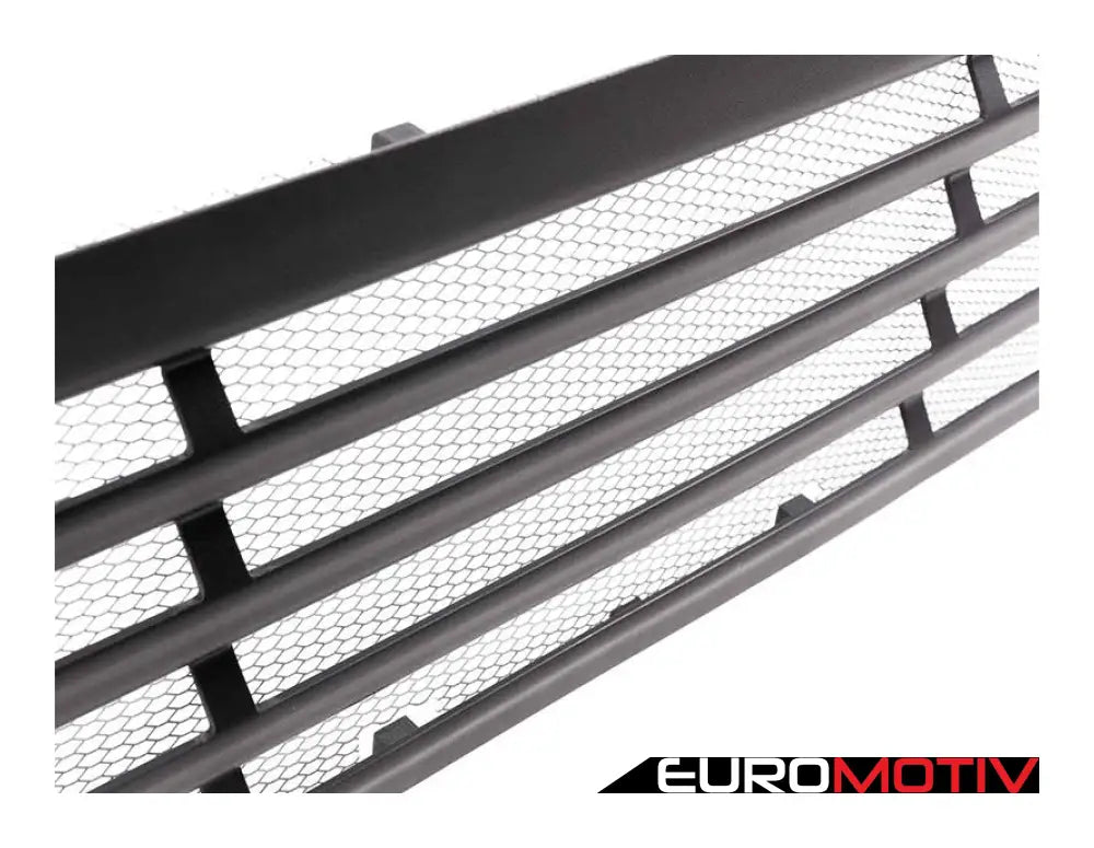 Louvered Rear Decklid Grille - Silver Screen