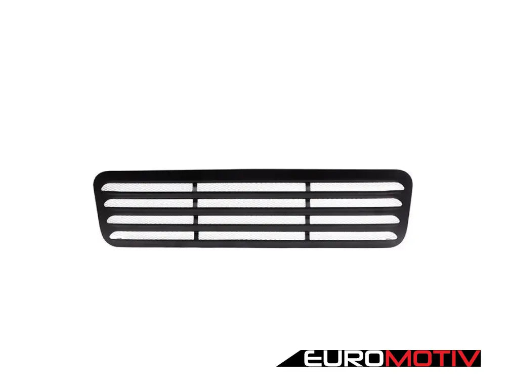 Louvered Rear Decklid Grille - Silver Screen