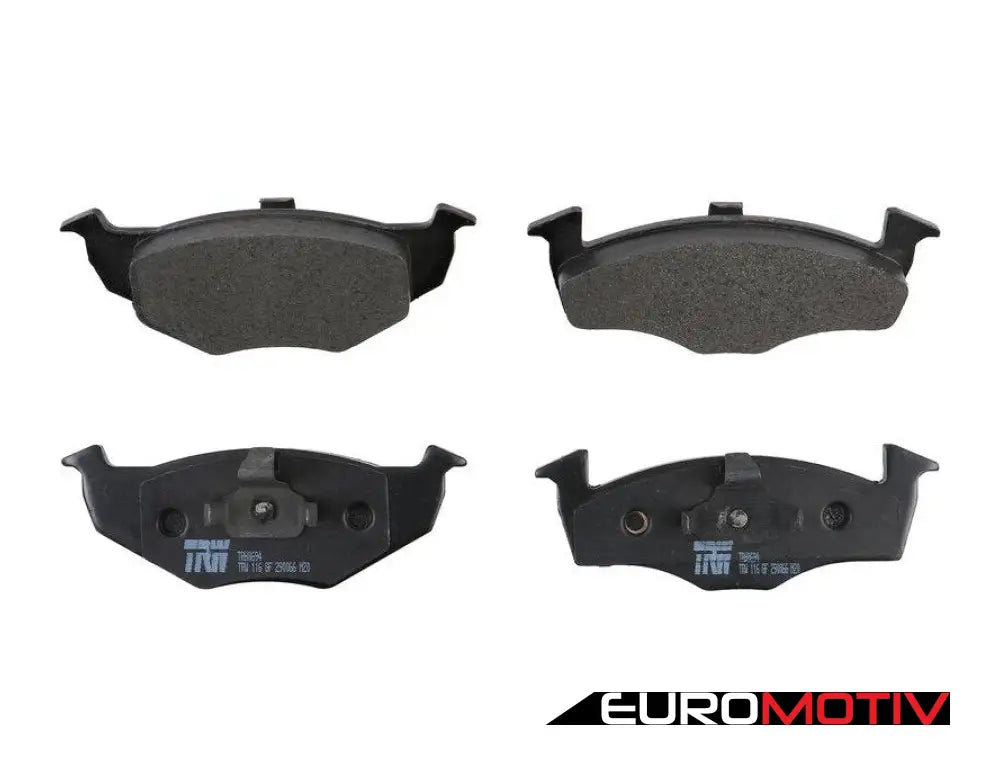 Low-Metallic Front Brake Pad Set