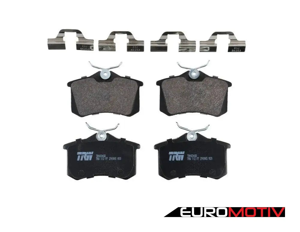 Low-Metallic Rear Brake Pad Set