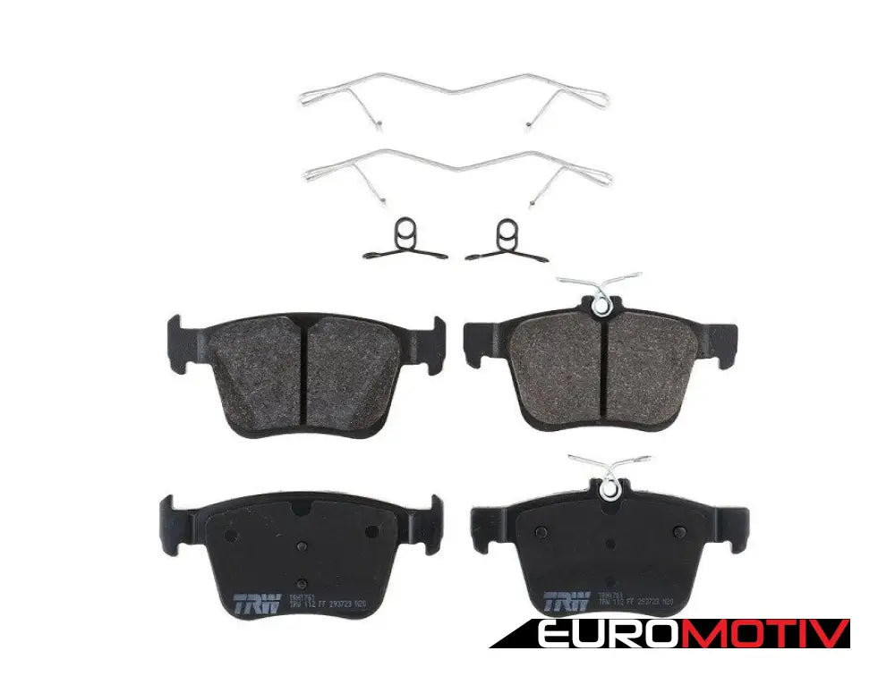 Low-Metallic Rear Brake Pad Set