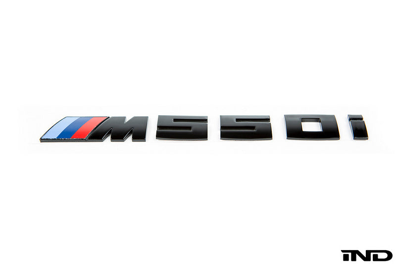 IND G30 M550i Painted Trunk Emblem