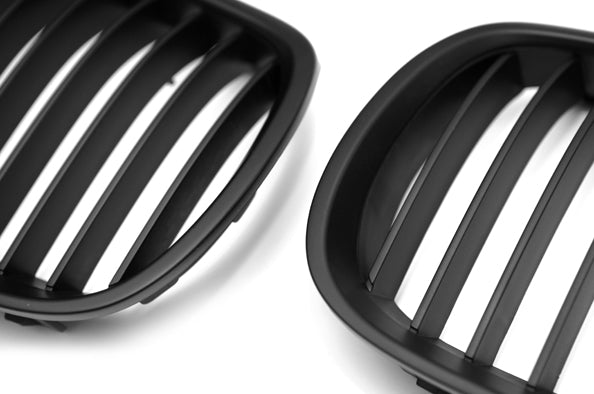 IND E9X M3 Matte Black Front Grille Set