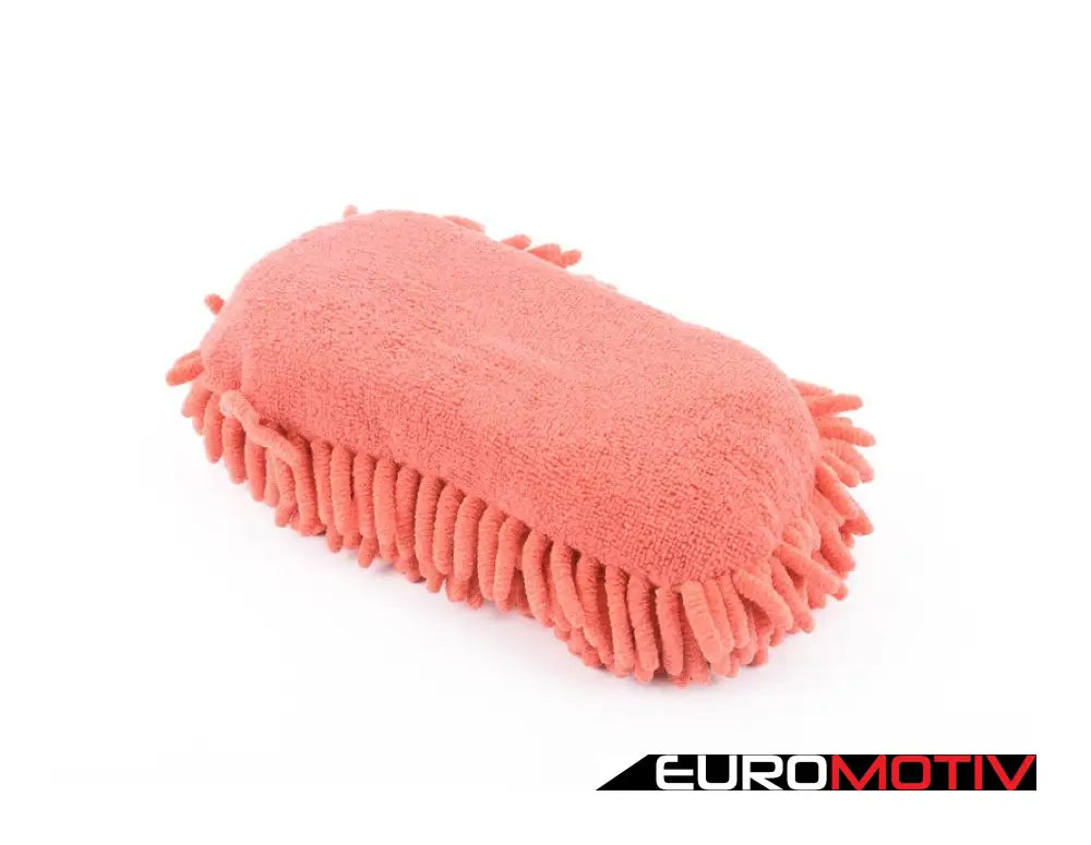 Microfiber Car Wash Sponge - Red