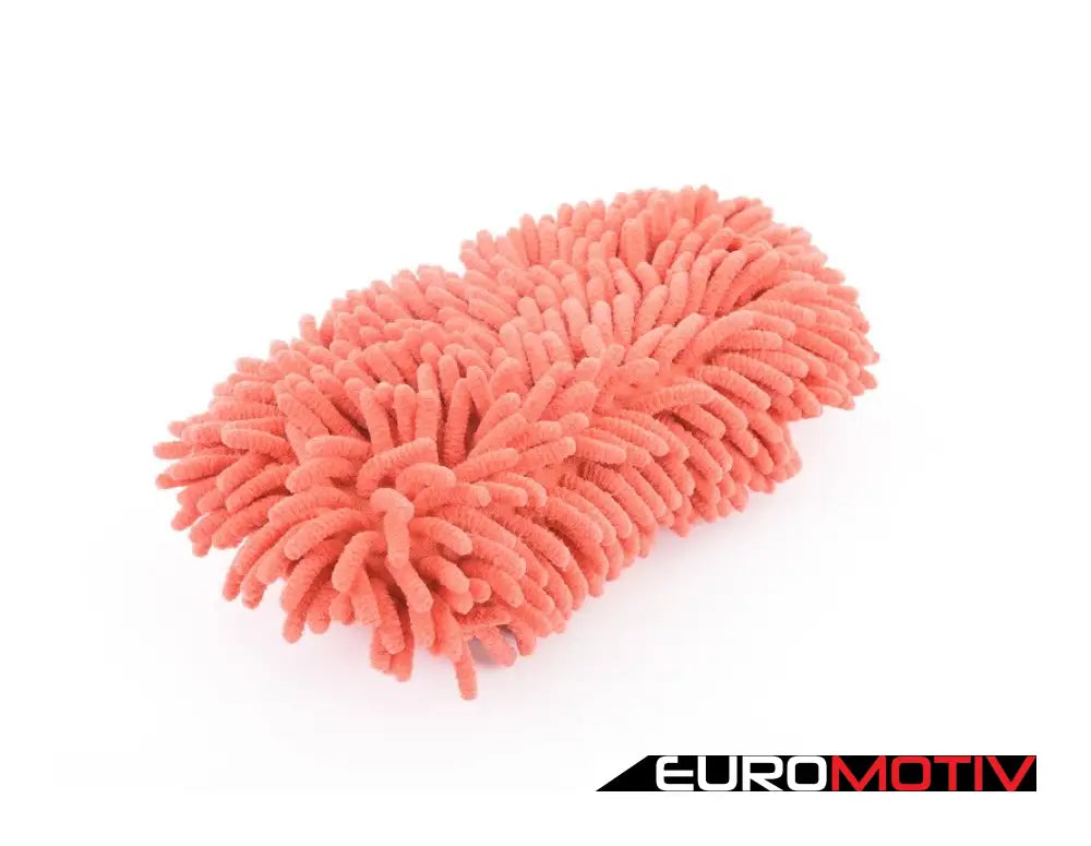 Microfiber Car Wash Sponge - Red