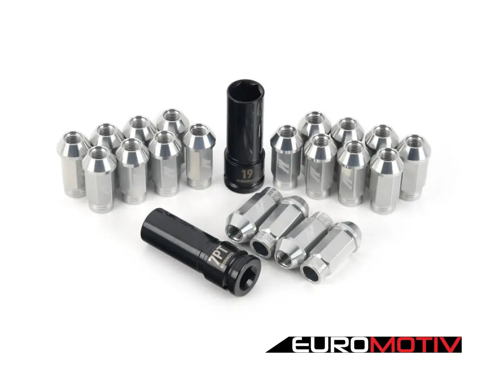 Mishimoto Aluminum Locking Lug Nuts Set - M12X1.5 Silver