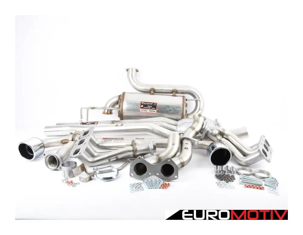 Mk4 R32 2.5’ Complete Exhaust System - Track Performance Pack