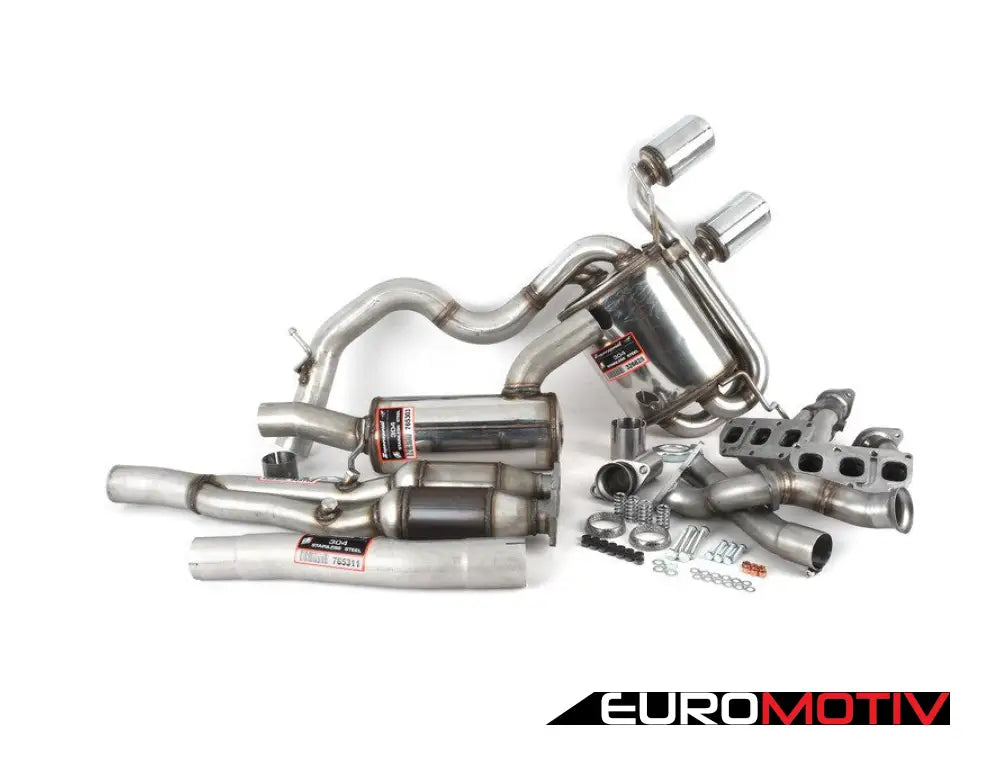 Mk5 R32 2.75’ Complete Exhaust System - Street Performance Pack