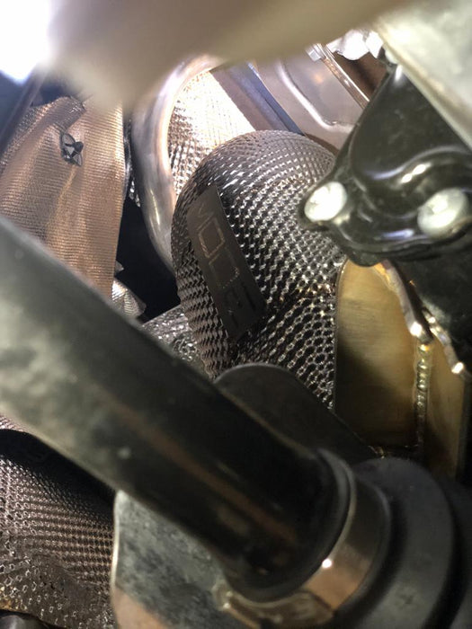 MODE Design 200cpsi Catted 3.5" Downpipe V2 MQB AWD VW Golf MK8 R Audi S3 8Y 2.0T EA888