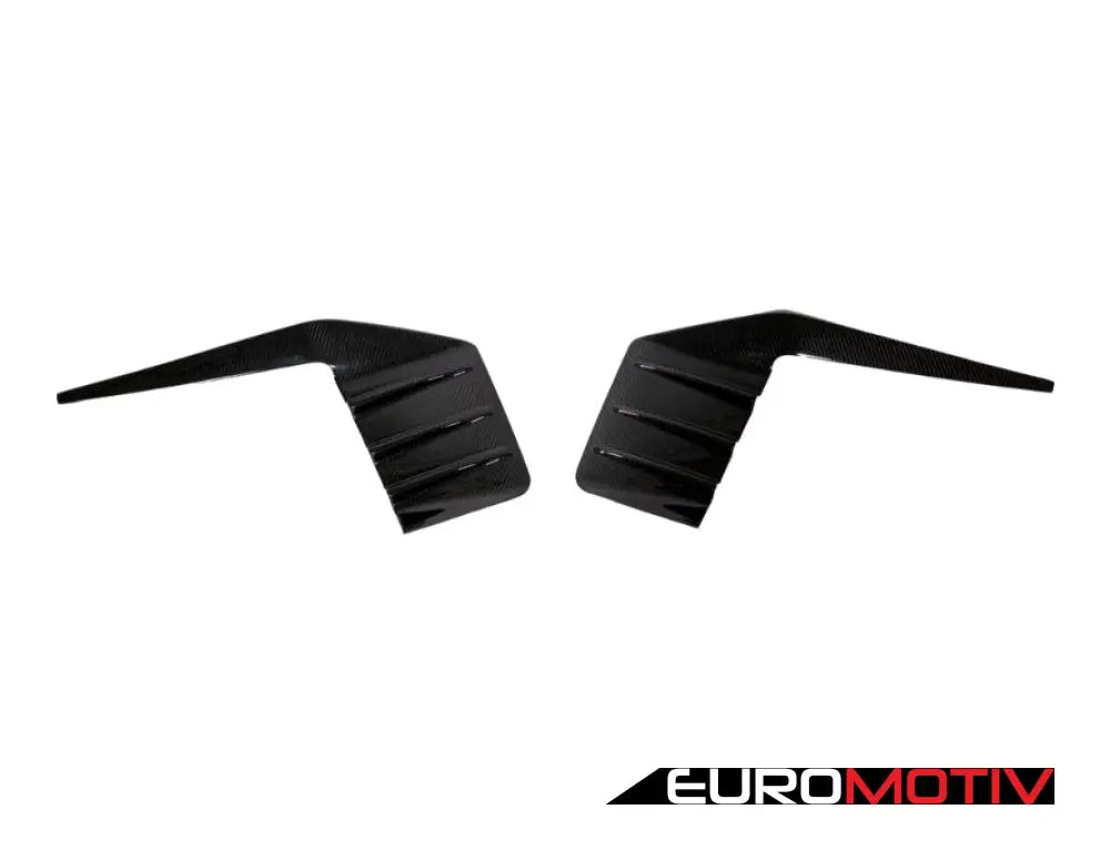 Mp Designed G87 Dry Carbon Fiber Rear Bumper Fins