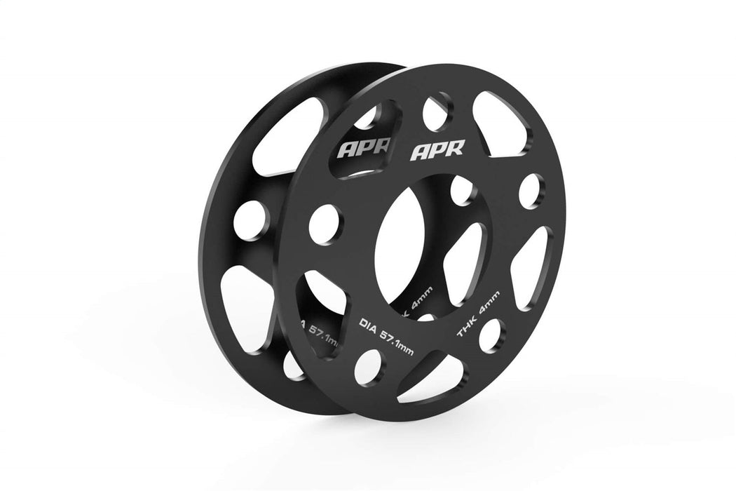 APR Wheel Spacer Kit; 2 Pc. Set; 5x112 Bolt Pattern; 57.1MM CB - 4MM Thick; - MS100151