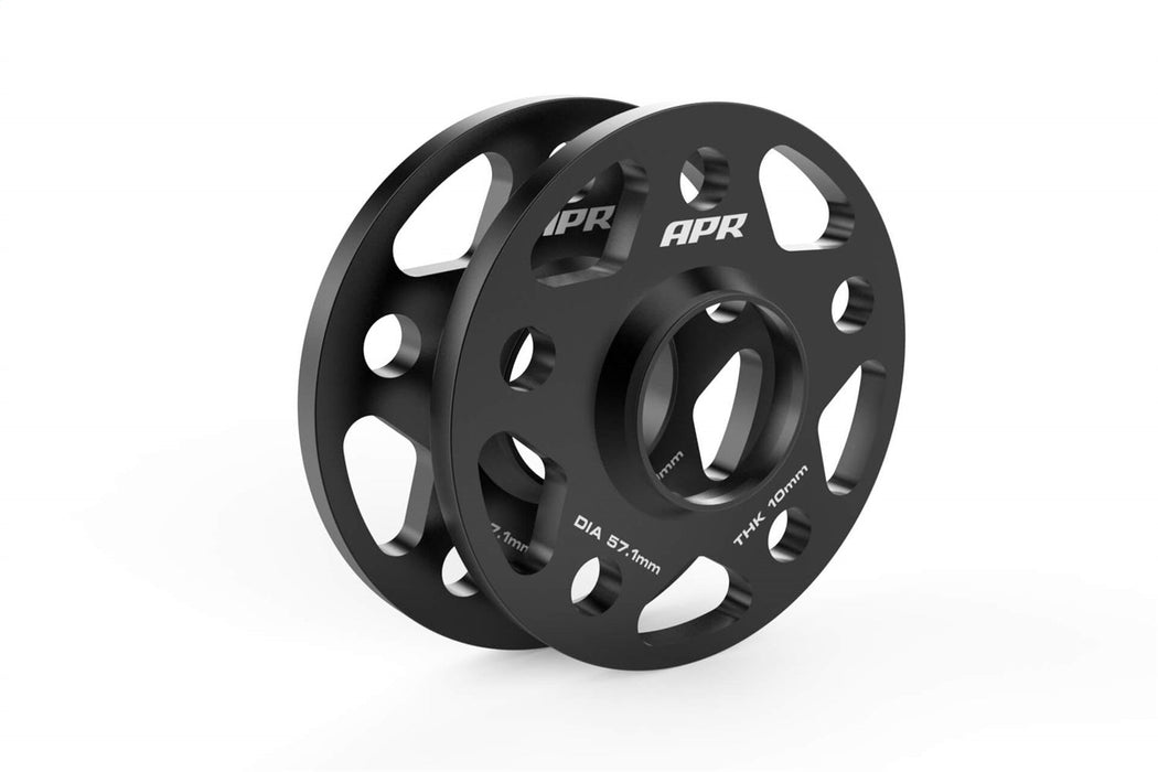 APR Wheel Spacer Kit; 2 Pc. Set; 5x112 Bolt Pattern; 57.1MM CB - 10MM Thick; - MS100156