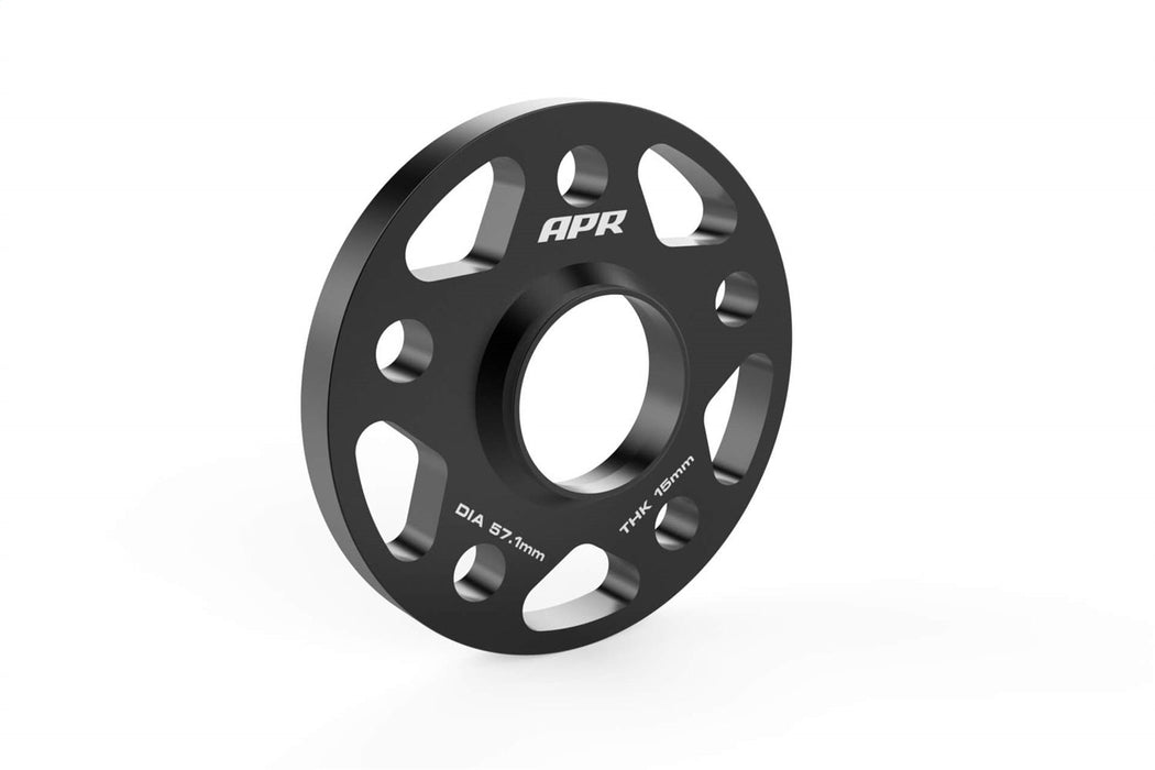 APR Wheel Spacer Kit; 2 Pc. Set; 5x112 Bolt Pattern; 57.1MM CB - 15MM Thick; - MS100158