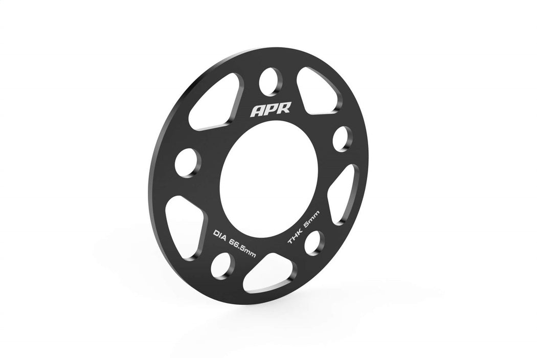 APR Wheel Spacer Kit; 2 Pc. Set; 5x112 Bolt Pattern; 66.5MM CB - 5MM Thick; - MS100162