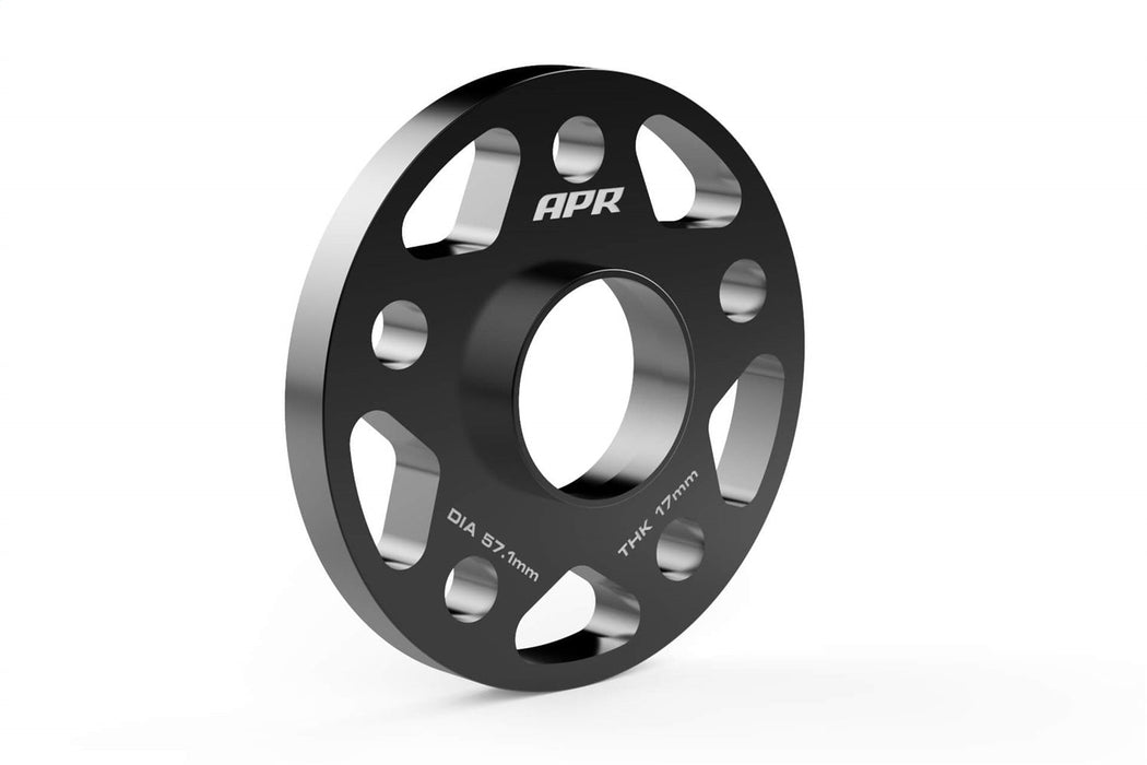 APR Wheel Spacers; 2 pc. Set; 57.1 mm. ; 17 mm. Thick; 5x112 Bolt Pattern; - MS100188