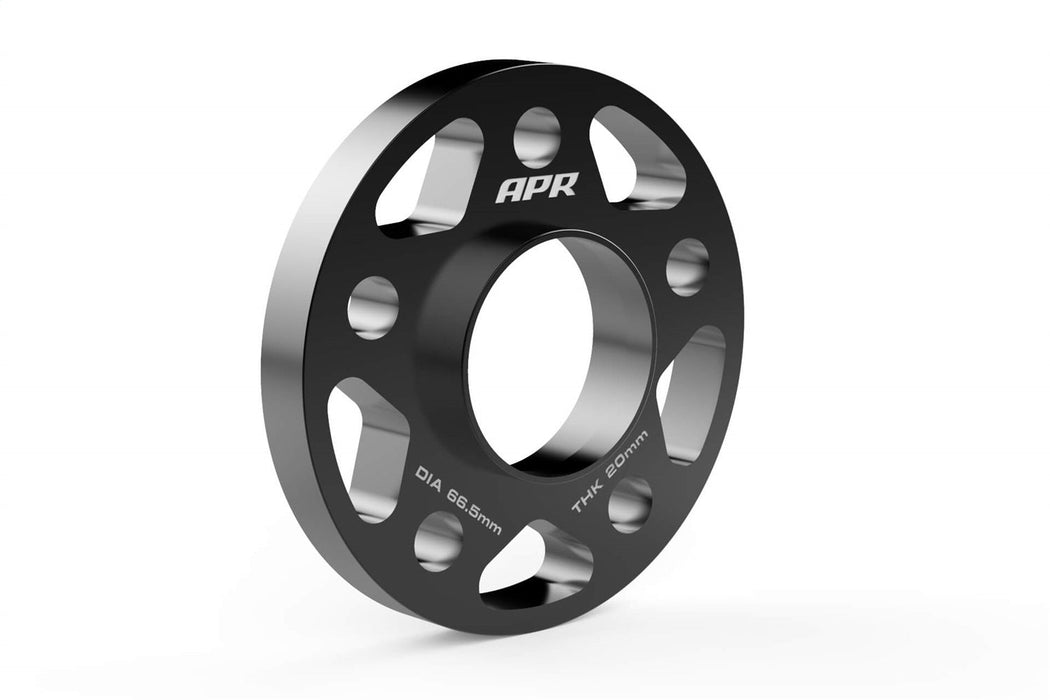 APR Wheel Spacer Kit; 2 Pc. Set; 5x112 Bolt Pattern; 66.5MM CB - 20MM Thick; - MS100191