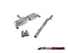Non-Resonated Cat-Back System - Daytona Twin Tips
