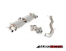 Non-Resonated Cat-Back System - Valved With Monaco Quad Tips