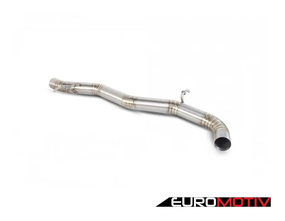 Non-Resonated Titanium Turbo-Back System - Valved With Daytona Twin Tips