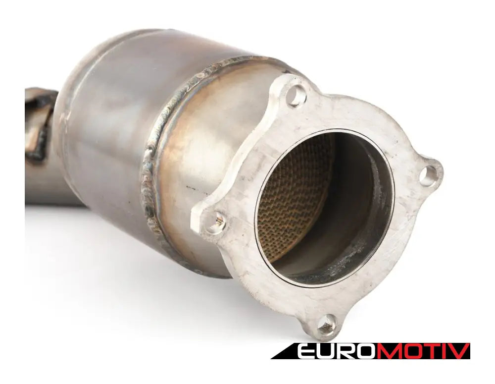 Oversized Downpipe With High Flow Catalytic Converter