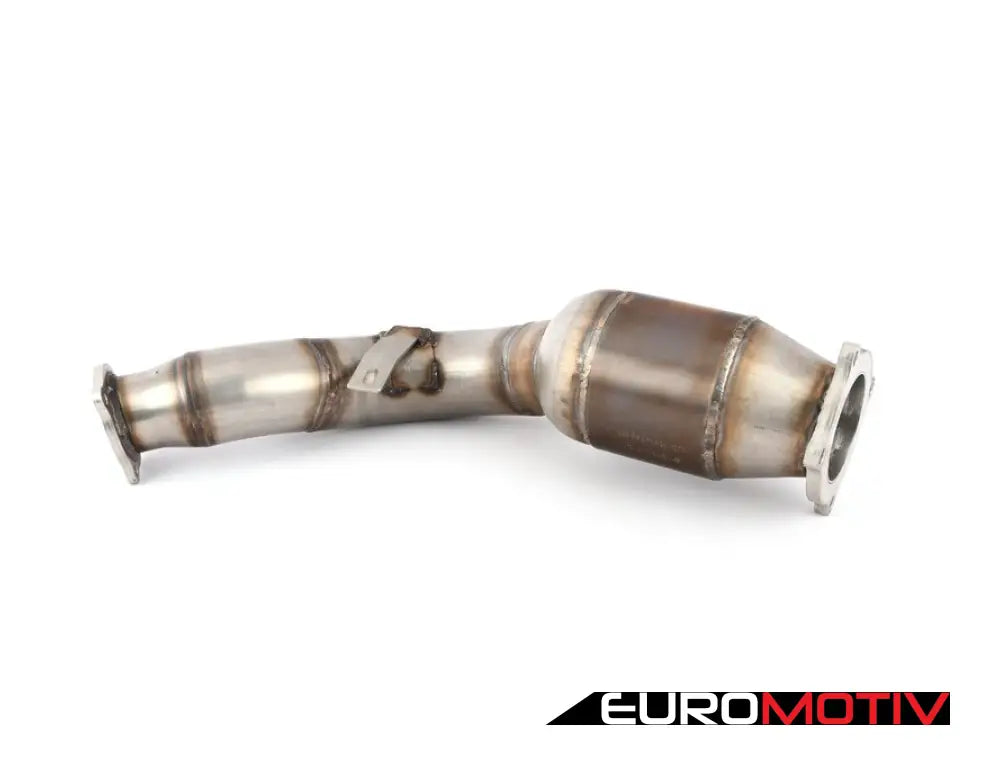 Oversized Downpipe With High Flow Catalytic Converter